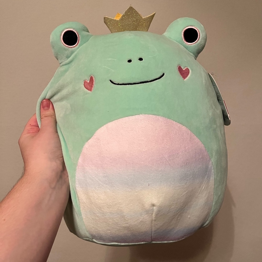 Squishmallow 12” Fenra The Frog NWT - Picture 1 of 3